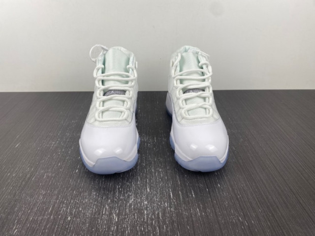 metallic silver retro 11