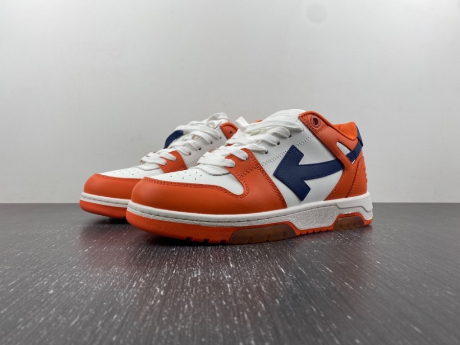 Off-White Out of Office 'Orange Blue' - SneakerCool.com