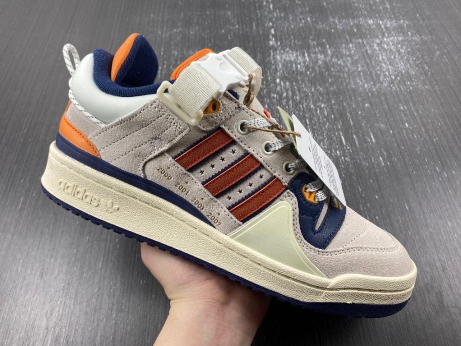 Bad Bunny x Adidas Forum Buckle Low 'Cangrejeros' - SneakerCool.com