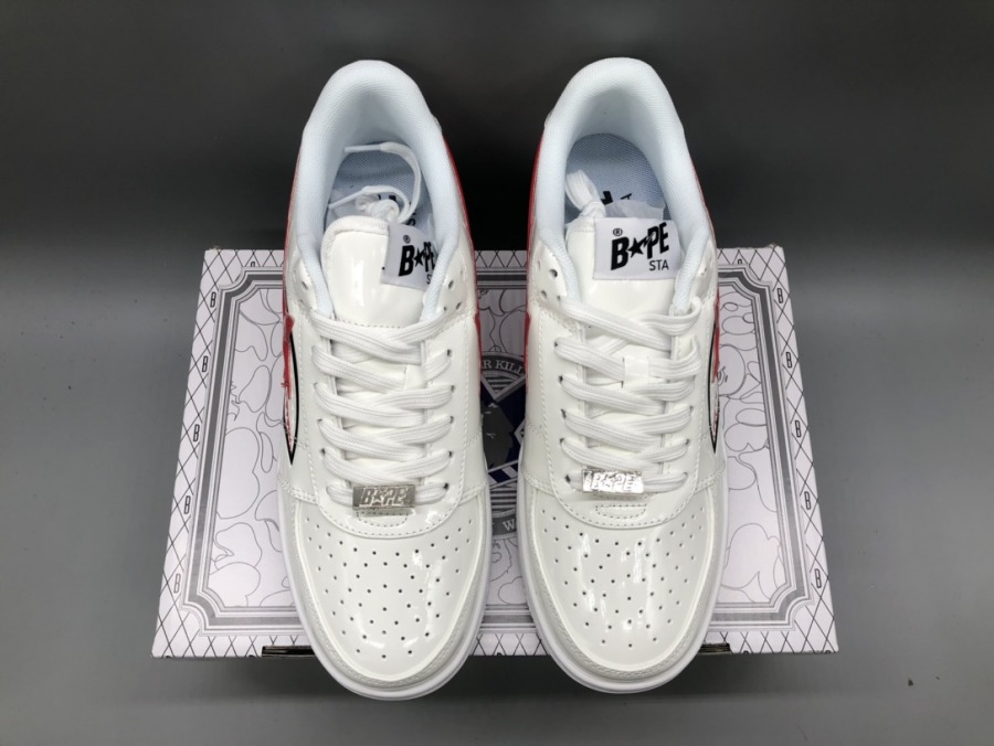 bapesta m2 low triple white