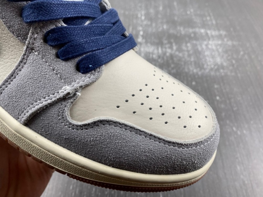 Air Jordan 1 Low SE 'Repaired Denim Swoosh' - SneakerCool.com