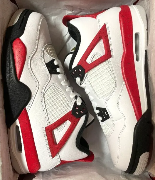 Air Jordan 4 Retro 'red Cement' - Sneakercool.com