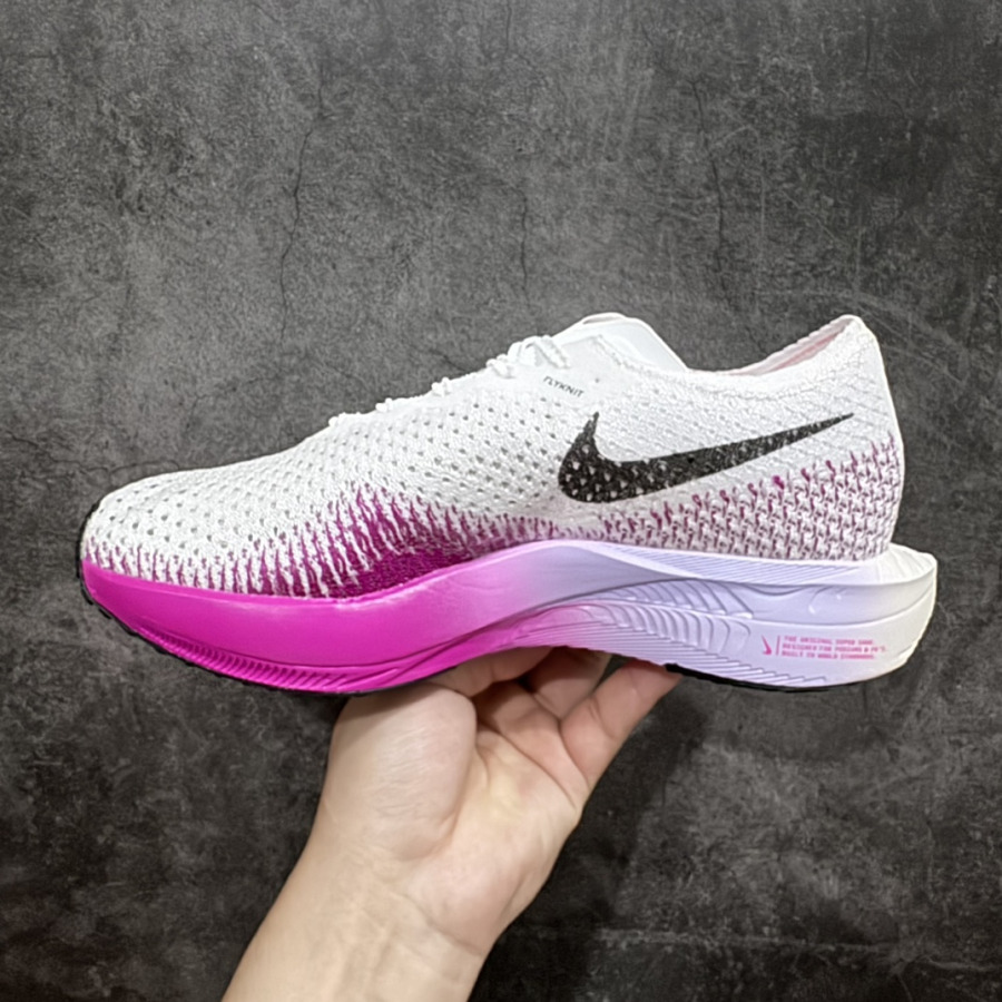 Nike ZoomX VaporFly Next% 3 'White Vivid Purple' - SneakerCool.com