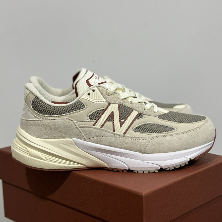 Loro Piana x New Balance 990v6 Made in USA 'Raw Cashew' - SneakerCool.com