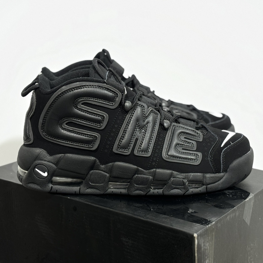 Black Supreme Uptempo Nike Uptempo Supreme Noir Size Nike Supreme 
